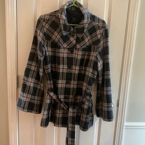 Calvin Klein Jeans plaid jacket